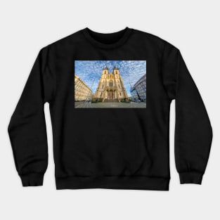 Church of St. Anthony of Padua in Prague, Czech Republic Crewneck Sweatshirt